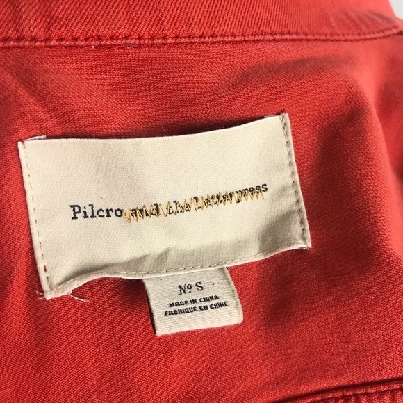 ANTHROPOLOGIE Pilcro Cropped Jean Denim Jacket - Picture 7 of 8